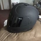 Icon PROSHIELD Motorcycle Helmet Fullface Unisex Matte Black HYDRADRY L