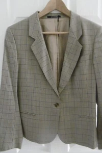 Ladies traditional check DAKS jacket size 16 (14) - Picture 1 of 5