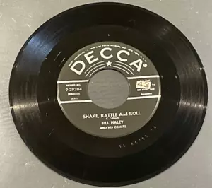 Bill Haley–Shake, Rattle And Roll/A. B. C. Boogie 7" Decca 9-29204 VG F53 45 - Picture 1 of 2