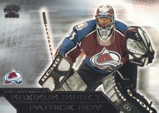 2002-03 Pacific Hockey Maximum Impact #2 Patrick Roy