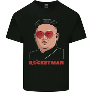 Rocket Man Kim Jong-un Missile Test Funny Kids T-Shirt Childrens - Picture 1 of 3