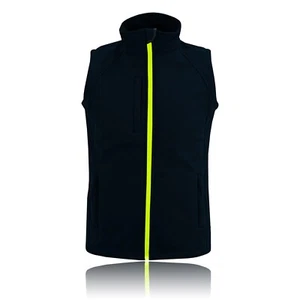 Herren Softshell Bodywarmer ärmellose Jacke Weste Körperwärmer Arbeit Vlies gefüttert - Bild 1 von 7