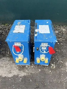 El Bjorn SITE POWER 7.5KVA Transformer 400v / 240v 110v 16amp 32amp Electric - Picture 1 of 12