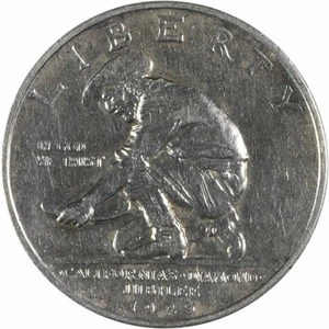 California Commemorative Silver Half Dollar 1925-S AU Uncertified #412 - Picture 1 of 2