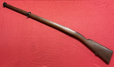 Culata de rifle Mauser 1895 chilena con bandas de cañón original  Foto 1 de 4
