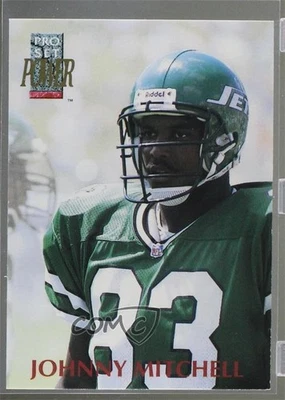 1992 Pro Set Power Johnny Mitchell #324 Rookie RC - Image 1 of 2