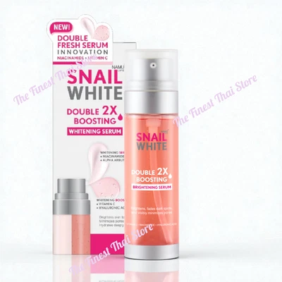 Sérum clareador de reforço duplo caracol branco caracol - Imagem 1 de 4