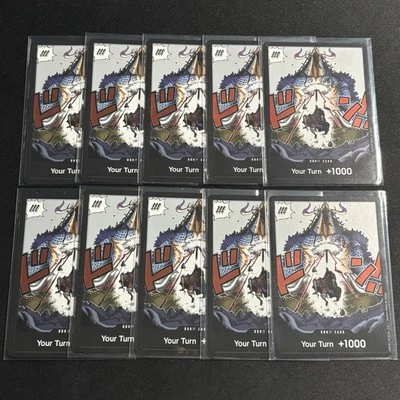 10x Playset - DON!! Luffy VS Kaido - Awakening Of The New Era OP05 One Piece TCG - Image 1 of 4