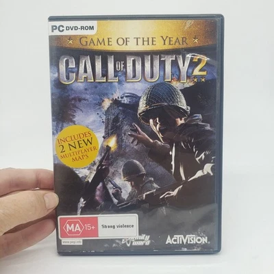 Call Of Duty 2 Game of the Year 2005 PC DVD-Rom Includes 2 new Multiplayer maps - Image 1 of 4
