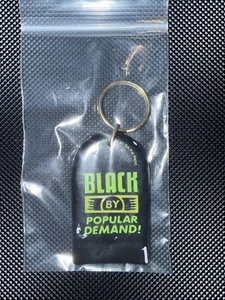 Porte-clés vintage 1988 American Gag Bag porte-monnaie noir à la demande populaire - Photo 1/2