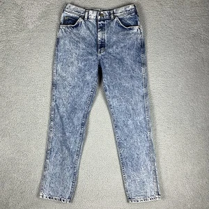 Vintage Lee Jeans Herren 30x31 Acid Stone Wash Straight Leg Union Made In USA 90s - Bild 1 von 11
