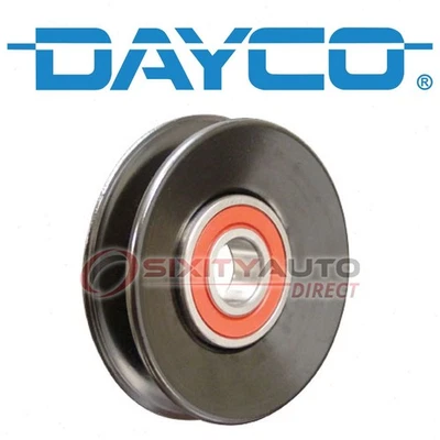 Dayco Power Steering Drive Belt Idler Pulley for 1986-1991 Mazda RX-7 - le Foto 1 de 4