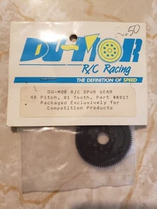 De colección Du-Mor RC Racing Spur Gear 48 Pitch 81t - Imagen 1 de 1