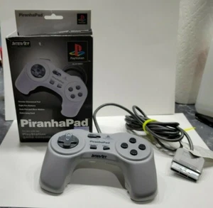 InterAct Accessories PiranhaPad Gamepad For Playstation 1 w/ Box, Pre-Owned - Picture 1 of 5
