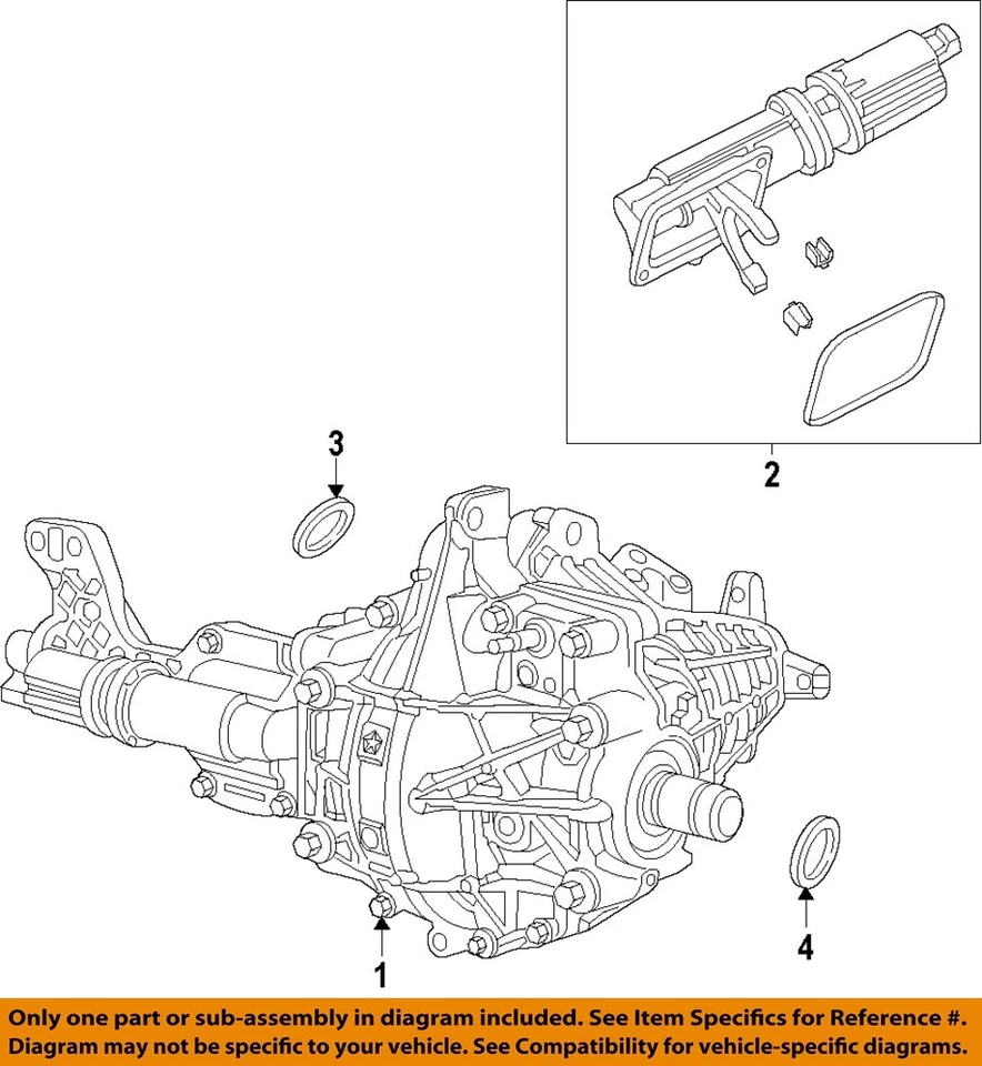 Eixo dianteiro CHRYSLER OEM 19-23 1500 suspensão eixo transportador conjunto 68259567AA - Imagem 1 de 1