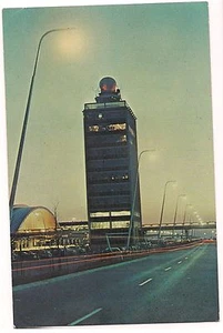 JOHN F.  KENNEDY INTERNATIONAL AIRPORT  New York City NY Postcard Arrival  - Bild 1 von 2