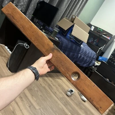 Antique Chapin Stevens CS Co Wood Level Pine Meadow CT 29.25” long Large! - Image 1 of 4