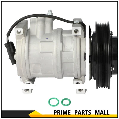 AC A/C Compressor Fits Dodge Caravan 2.4L 2006 2007 Chrysler Voyager 2001-2003 - Image 1 of 4