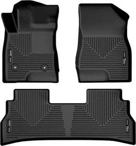 Alfombrillas Weatherbeater | Se adapta a Chevrolet Trax 2024 | Delanteras y 2ª fila, 3 piezas negras - Imagen 1 de 6