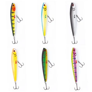 Jackson Minnow Pop 11,2cm Toutes les Couleurs Pêche Leurre Popper pour Brochet - Photo 1/5