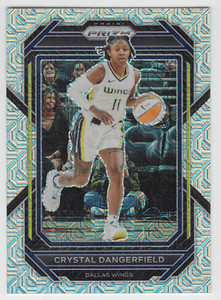 2023 PANINI PRIZM WNBA CRYSTAL DANGERFIELD /25 MOJO PRIZM #29 WINGS