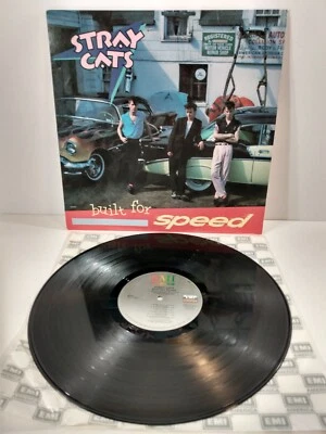 Stray Cats Built For Speed Vinyl LP Album - Rock This Town, Stray Cat Strut VG+ - Image 1 of 4