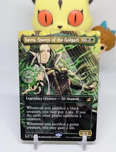 Savra, Queen of the Golgari (Anime) ⭐NM⭐ Ravnica Remastered Magic The Gathering - Imagen 1 de 2