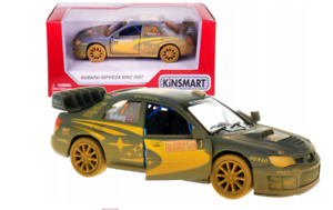 Subaru Impreza Dirty Car WRC Monte Carlo 2007 Solberg Model Diecast Toy 1:36