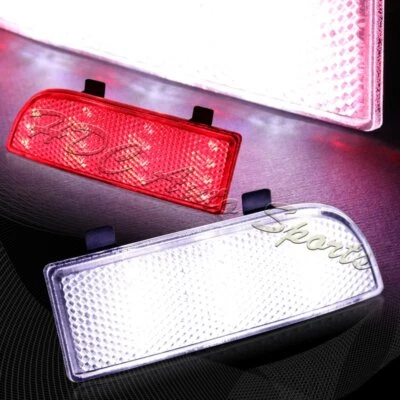 Luces de freno reflectoras de parachoques trasero transparentes 54-LED para Mercedes-Benz Viano 03-14 Foto 1 de 4