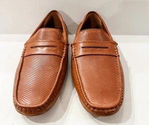 AC Casuals Mens 6750 Slip On Loafer Shoes Size 10.5 Brown - Picture 1 of 8