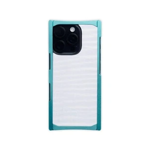 Ibiza Blue Finish Case for iPhone Lead-Free Brass Metal Phone Cases Luxurious... - Picture 1 of 5