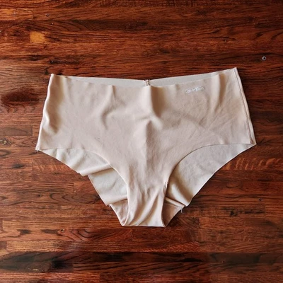 Calvin Klein Beige Brief Medium Smooth No Panty Lines Panties Underwear - Image 1 of 4