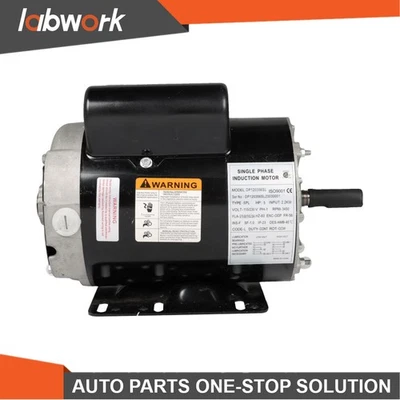 Motor eléctrico Labwork 3 HP SPL 3450RPM 56 cuadro 1 fase 115-230 voltios Foto 1 de 4