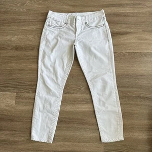 Seven 7 Ankle Skinny Denim Jeans White Women’s 6 - Picture 1 of 19