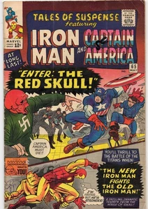 Tales of Suspense Iron Man Comic Book #65 1st Red Skull Marvel 1965 Grade VG 4.0 - Picture 1 of 11