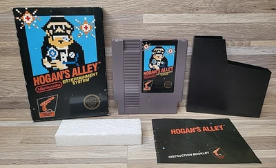 1985 Hogan's Alley Nintendo NES Original w/ Original Box, Instructions TESTED - Image 1 of 4