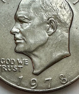 P Eisenhower 1978 $1 dólar FG (fragmentado) - Imagen 1 de 7