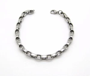 Steel Chain bracelet Stainless Steel Bracelet Men's Bracelet - Picture 1 of 4
