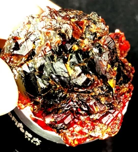 505 quilates ¡guau! Nuevo Granate Rojo Natural Crudo Muestre de Cristal Granate Brasil ia6337 - Imagen 1 de 12