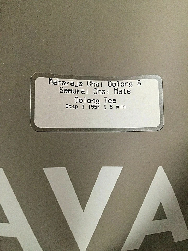 🌈🍊 ¡NUEVO! BOLSA DE TÉ TEAVANA MAHARAJA CHAI & SAMURAI CHAI MATE RARA SELLADA 6 OZ 🌈 Foto 1 de 4