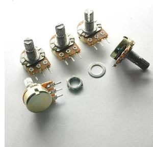 10pcs 20K Ohm B20K Linear Rotary Taper Potentiometer - Picture 1 of 1
