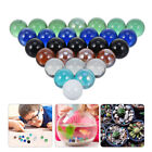 50 Pcs Chinese Checkers Marbles Crystal Glass Beads Toy