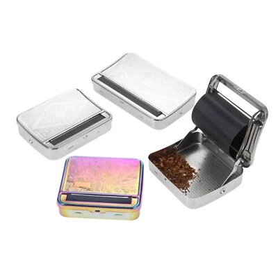 Metall Zigarettenrollmaschine Box 70/78/110mm Halbautomatisches Zigarettenetui - Bild 1 von 4