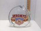 Vintage Hershey's Great American Chocolate Bar Glass Candy Cookie Jar Container