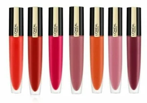 Lápiz labial líquido mate L'OREAL Rouge Signature 7 ml SELLADO - Varios tonos - Imagen 1 de 19