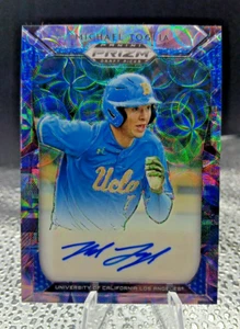 2019 Panini Prizm Draft Picks Autographs Michael Toglia Auto # /25 Camo UCLA - Picture 1 of 3