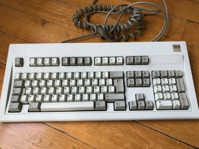 Tastatur IBM MODEL M Clicky Vintage Keyboard AZERTY FR - 1986 - IBM PS/2 AT und XT - Bild 1 von 4