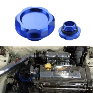 Aspeed Power Oil Cap BLUE Oil Fuel Filter Racing Engine Tank Cap Cover for HONDA - Picture 1 of 4