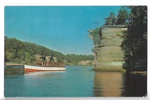 VTG Postcard - Hawk's Peak Lower Dells of Wisconsin River, Wisconsin - Picture 1 of 2