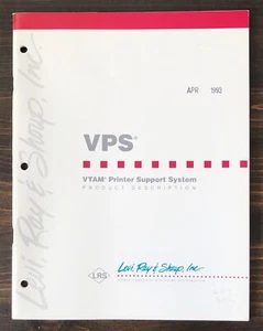 Levi, Ray & Shoup - VPS Produktbeschreibung (1992) - Bild 1 von 7